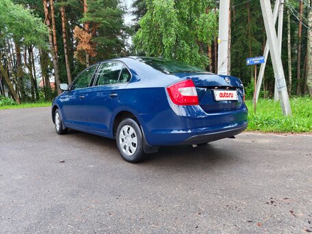 2016 Skoda Rapid I, синий, 690000 рублей, вид 5