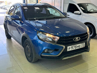 2021 Lada (ВАЗ) Vesta SW Cross I, синий, 1010000 рублей, вид 3