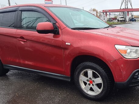 2011 Mitsubishi ASX I, красный, 450000 рублей, вид 4