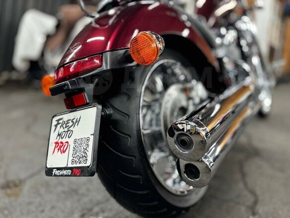 2009 Honda VT 1300CX Fury, пурпурный, 850000 рублей - вид 35