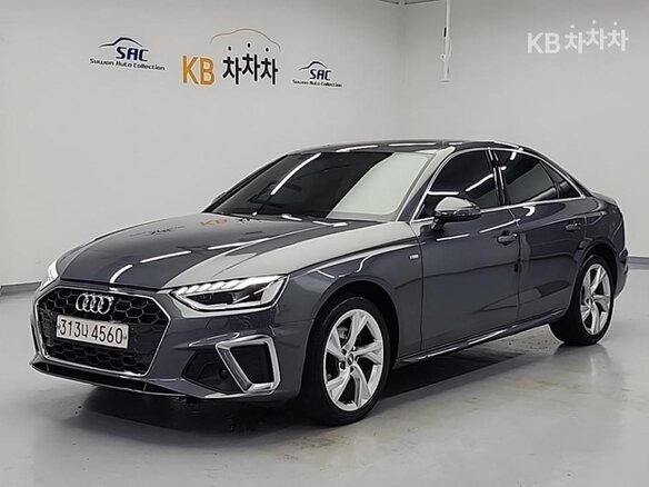 2021 Audi A4 35 TFSI V (B9) Рестайлинг, серый, 2450000 рублей
