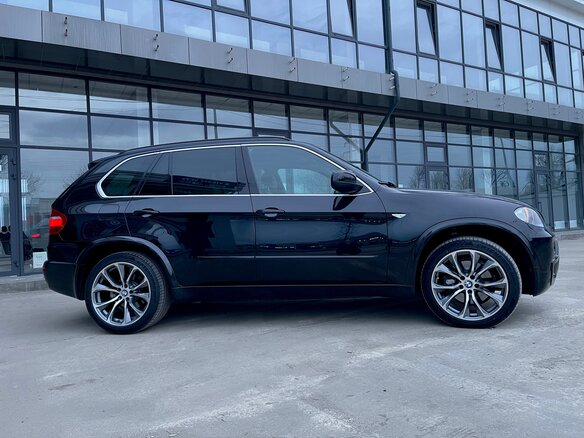 2008 BMW X5 30d II (E70), чёрный, 1990000 рублей - вид 2