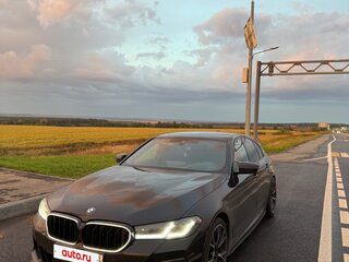 2022 BMW 5 серии 530i xDrive VII (G30/G31/G38) Рестайлинг, чёрный, 4200000 рублей, вид 1