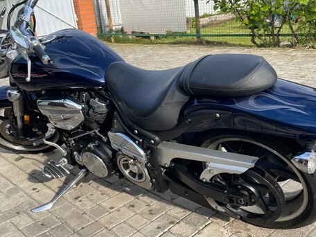 2005 Yamaha XV 1700 Warrior, синий, 820000 рублей, вид 3