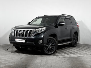 2015 Toyota Land Cruiser Prado 150 Series Рестайлинг 1, чёрный, 3399000 рублей, вид 1