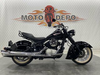 1999 Kawasaki VN400 Vulcan, чёрный, 359000 рублей, вид 1