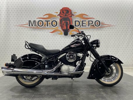1999 Kawasaki VN400 Vulcan, чёрный, 359000 рублей, вид 1