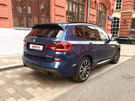 2018 BMW X3 M40i III (G01), синий, 4690000 рублей, вид 5