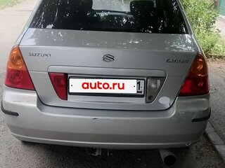 2002 Suzuki Liana I, серебристый, 320000 рублей, вид 4
