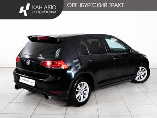 2013 Volkswagen Golf VII, чёрный, 850000 рублей, вид 3