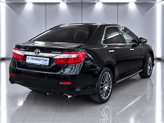 2014 Toyota Camry VII (XV50), чёрный, 1340000 рублей, вид 4