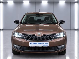 2017 Skoda Rapid I Рестайлинг, коричневый, 1390000 рублей, вид 2