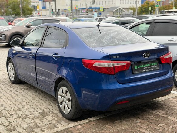 2012 Kia Rio III, синий, 795000 рублей - вид 7