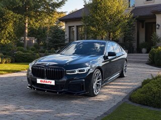 2021 BMW 7 серии 730d xDrive VI (G11/G12) Рестайлинг, чёрный, 7340000 рублей, вид 1