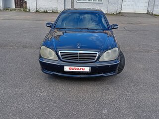 2001 Mercedes-Benz S-Класс 320 IV (W220), синий, 750000 рублей, вид 2