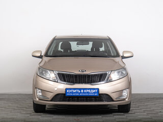 2013 Kia Rio 4-speed III, бежевый, 829000 рублей, вид 4