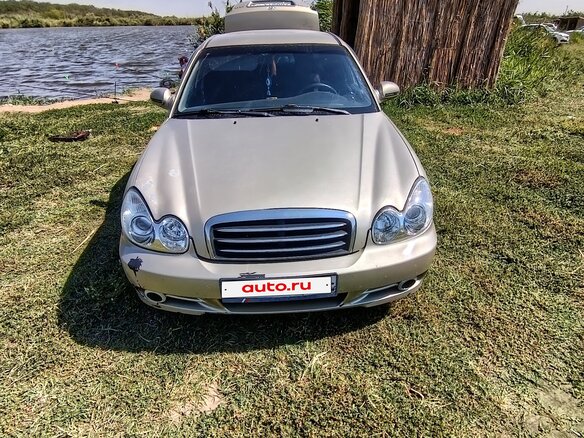2005 Hyundai Sonata IV (EF) Рестайлинг, бежевый, 349000 рублей