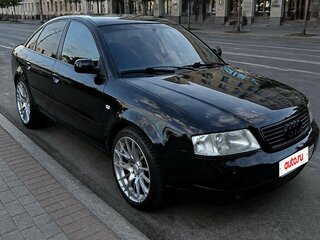 1998 Audi A6 II (C5), чёрный, 450000 рублей, вид 1