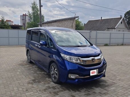 2016 Honda Stepwgn Spada V, синий, 1495000 рублей, вид 3