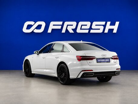 2020 Audi A6 40 TDI V (C8), белый, 4499321 рублей, вид 2