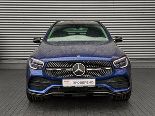 2019 Mercedes-Benz GLC 300 I (X253) Рестайлинг, синий, 3370000 рублей, вид 2