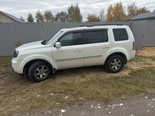 2012 Honda Pilot II Рестайлинг, белый, 1850000 рублей, вид 3