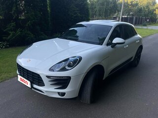 2017 Porsche Macan I, белый, 3200000 рублей, вид 1