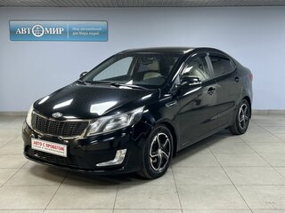 2013 Kia Rio 4-speed III, чёрный, 1000000 рублей, вид 1