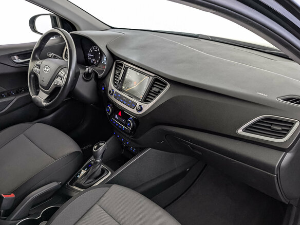 2017 Hyundai Solaris II, чёрный - вид 12