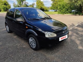 2012 Lada (ВАЗ) Kalina I, чёрный, 220000 рублей, вид 3