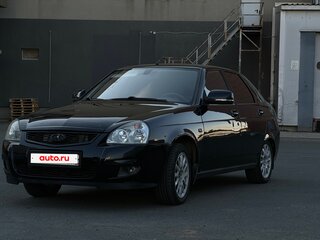 2013 Lada (ВАЗ) Priora I Рестайлинг, чёрный, 440000 рублей, вид 1
