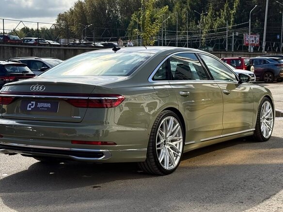 2022 Audi A8 Long 50 TFSI IV (D5) Рестайлинг, чёрный, 9600000 рублей - вид 5