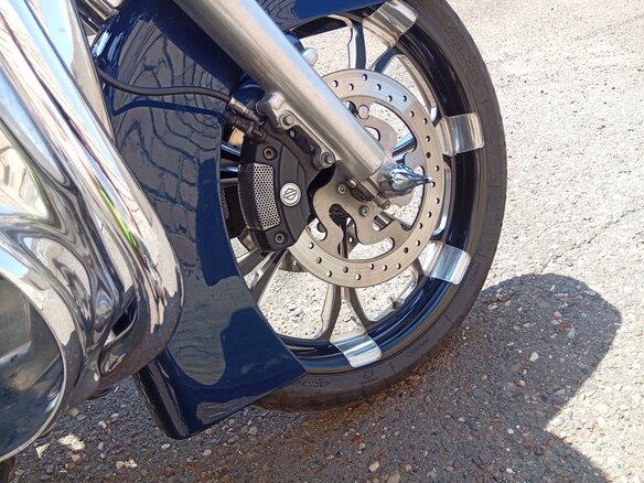 2012 Harley-Davidson Street Glide, синий, 1100000 рублей - вид 4