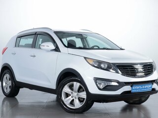 2013 Kia Sportage III, белый, 1489000 рублей, вид 1