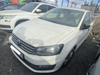 2020 Volkswagen Polo V Рестайлинг, белый, 908000 рублей, вид 3