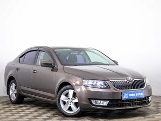2013 Skoda Octavia III (A7), коричневый, 1329000 рублей, вид 1