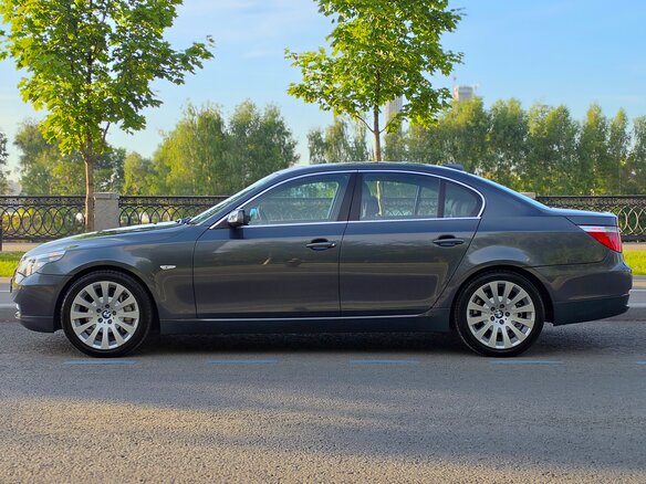 2008 BMW 5 серии 525i V (E60/E61) Рестайлинг, серый - вид 27