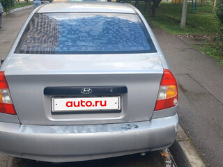 2005 Hyundai Accent ТагАЗ II, серебристый, 400000 рублей, вид 4