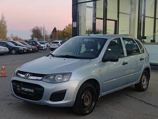 2014 Lada (ВАЗ) Kalina II, голубой, 430000 рублей, вид 1