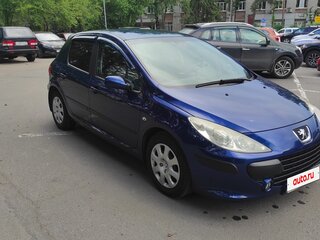 2006 Peugeot 307 I Рестайлинг, синий, 390000 рублей, вид 3
