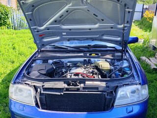 1999 Audi A6 II (C5), синий, 650000 рублей, вид 2