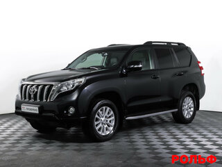 2017 Toyota Land Cruiser Prado 150 Series Рестайлинг 1, чёрный, 3990000 рублей, вид 1