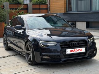2015 Audi A5 I (8T) Рестайлинг, синий, 2195000 рублей, вид 2