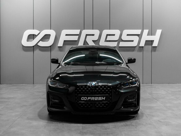 2020 BMW 4 серии 430i G22, G23, G26, чёрный, 5850000 рублей - вид 2