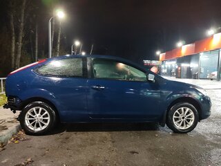 2010 Ford Focus II Рестайлинг, синий, 350000 рублей, вид 4