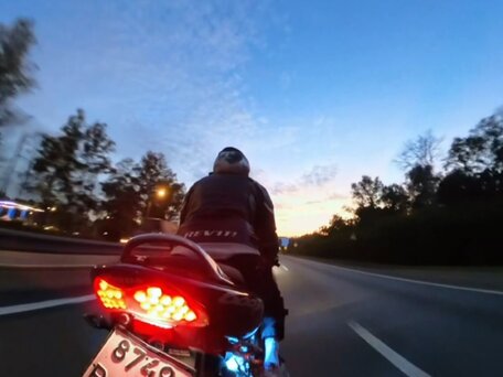 2002 Honda CBR 600F, синий, 400000 рублей, вид 4