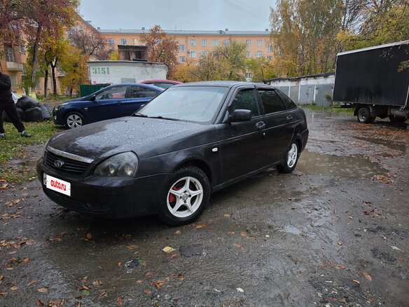 2008 Lada (ВАЗ) Priora I, чёрный, 150000 рублей