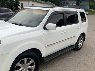 2010 Honda Pilot II, белый, 1600000 рублей, вид 3