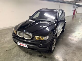 2004 BMW X5 3.0d I (E53) Рестайлинг, чёрный, 1550000 рублей, вид 1