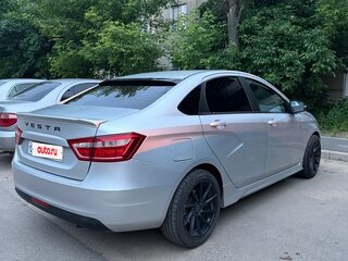 2021 Lada (ВАЗ) Vesta I, серебристый, 1070000 рублей, вид 3